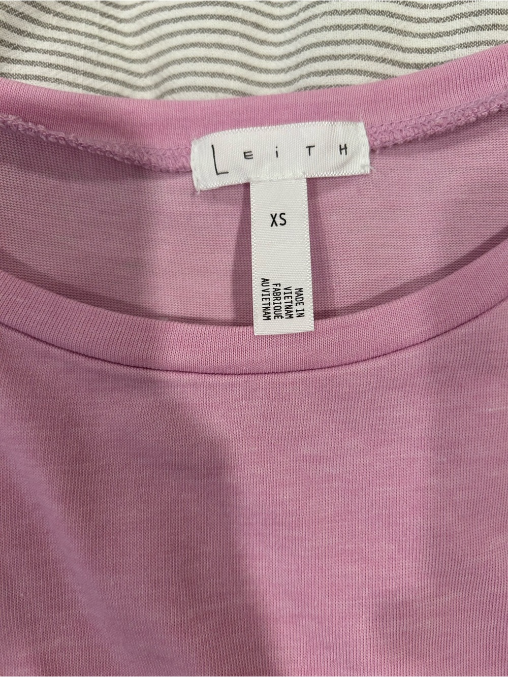 Leith Soft Pink ruched midi dress